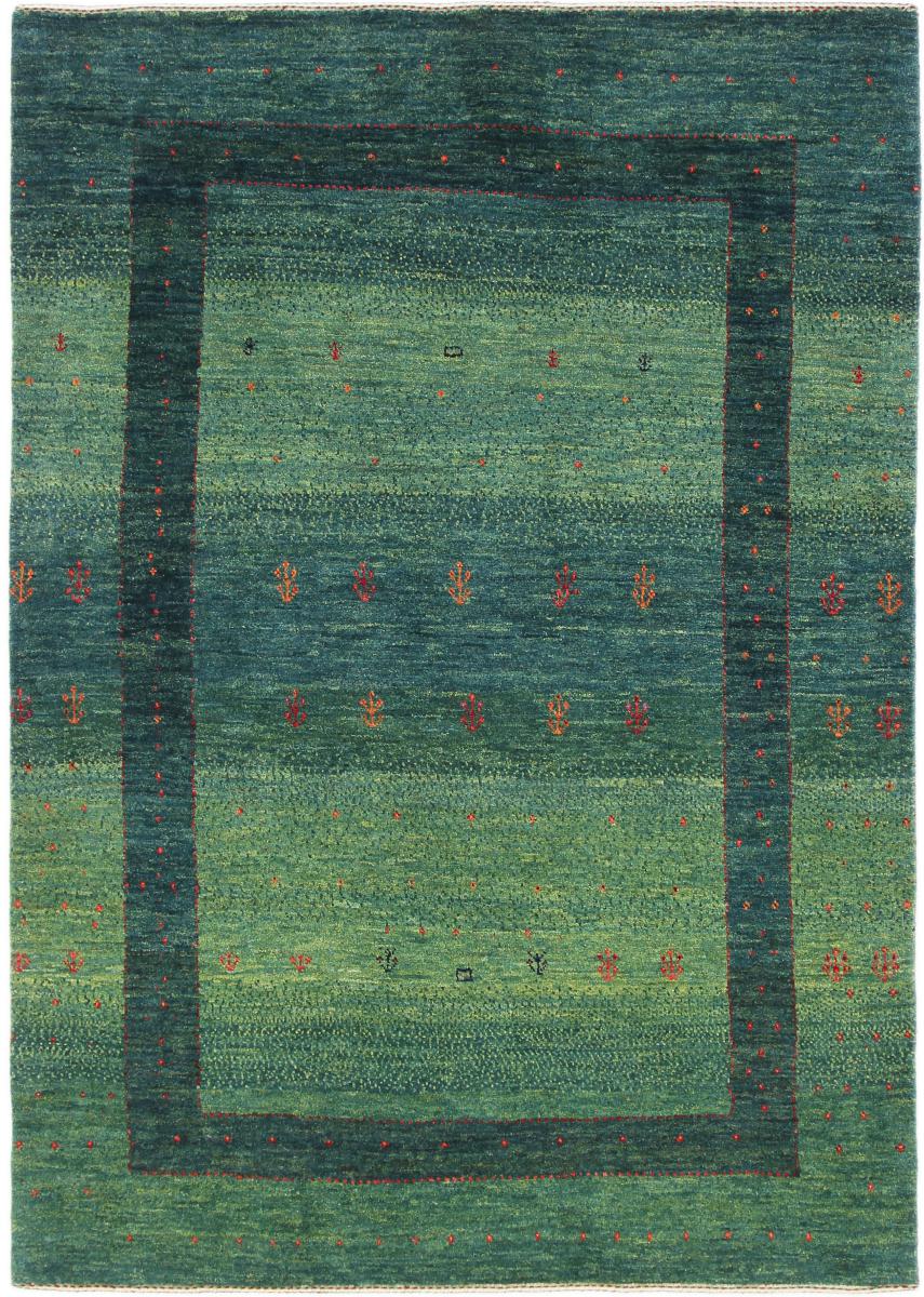 Tapis persan Persan Gabbeh Loribaft Atash 182x130 182x130, Tapis persan Noué à la main