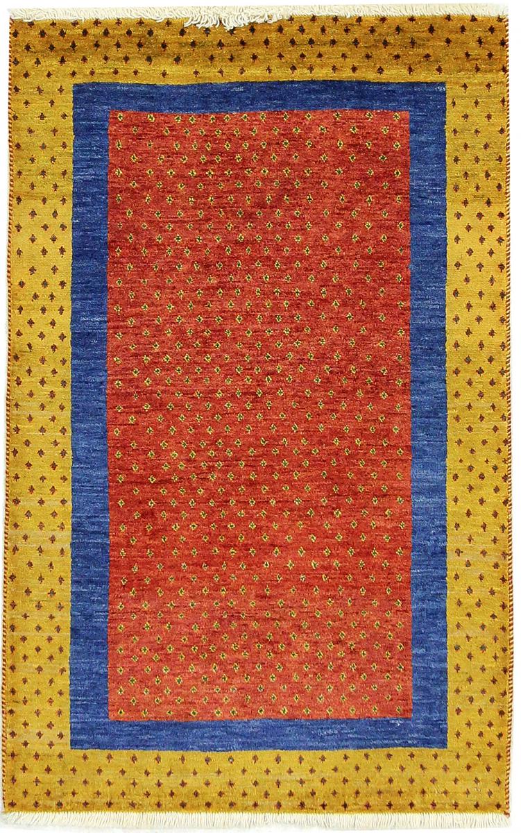 Tapis persan Persan Gabbeh Loribaft 130x84 130x84, Tapis persan Noué à la main