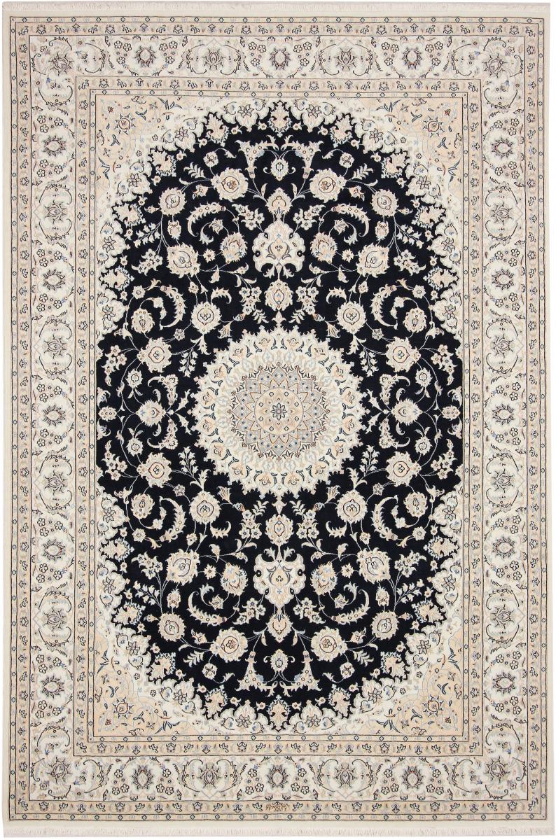 Tapis persan Naïn 9La Signé 297x198 297x198, Tapis persan Noué à la main