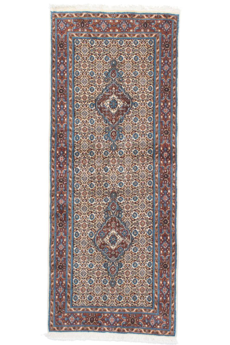 Persian Rug Moud 6'3"x2'5" 6'3"x2'5", Persian Rug Knotted by hand