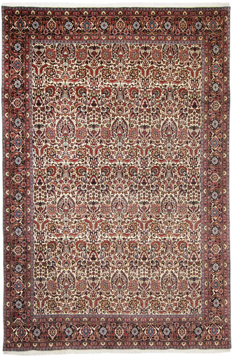 Persian Rug Bidjar Tekab 10'1"x6'7" 10'1"x6'7", Persian Rug Knotted by hand
