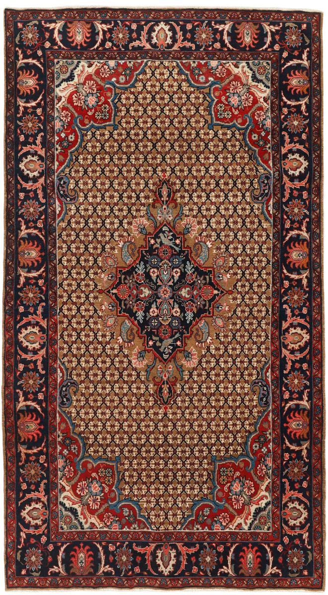 Persian Rug Koliai 9'5"x5'1" 9'5"x5'1", Persian Rug Knotted by hand