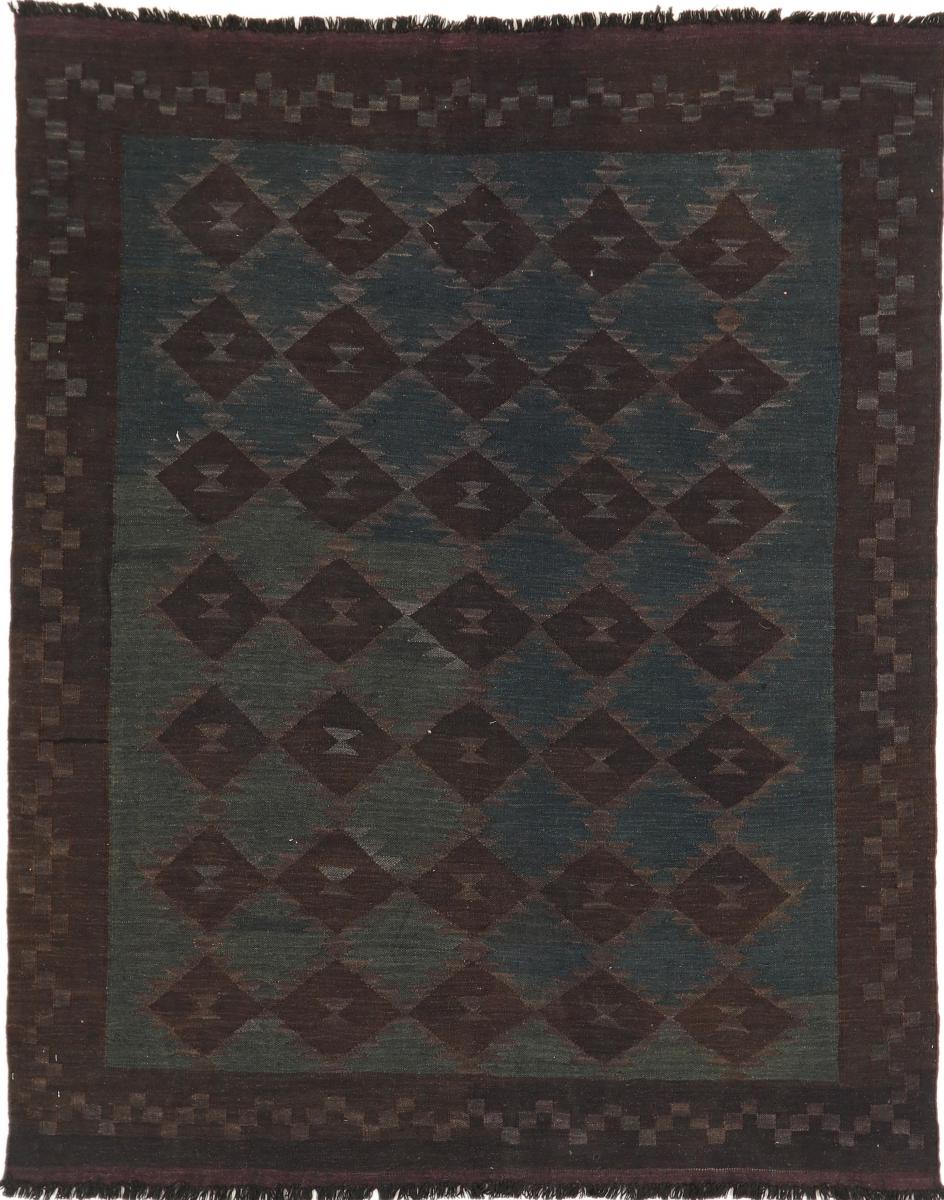Afghan rug Kilim Afghan Heritage 6'4"x5'1" 6'4"x5'1", Persian Rug Woven by hand