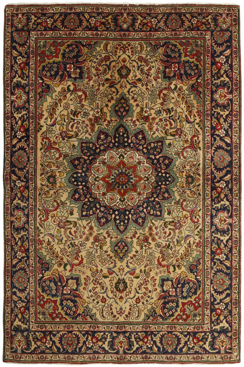 Tapis persan Tabriz 297x201 297x201, Tapis persan Noué à la main