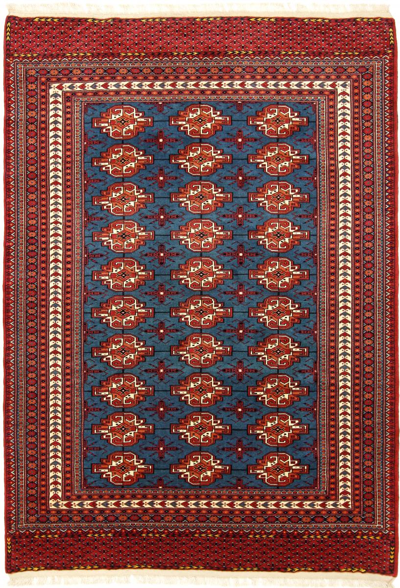 Perzsa szőnyeg Turkaman 221x158 221x158, Perzsa szőnyeg Kézzel csomózva