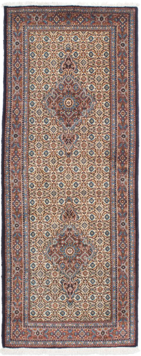 Persian Rug Moud 6'7"x2'6" 6'7"x2'6", Persian Rug Knotted by hand