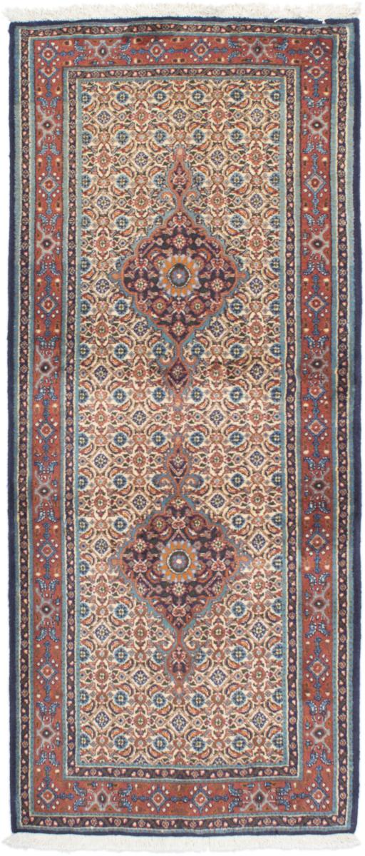 Persian Rug Moud 6'4"x2'7" 6'4"x2'7", Persian Rug Knotted by hand