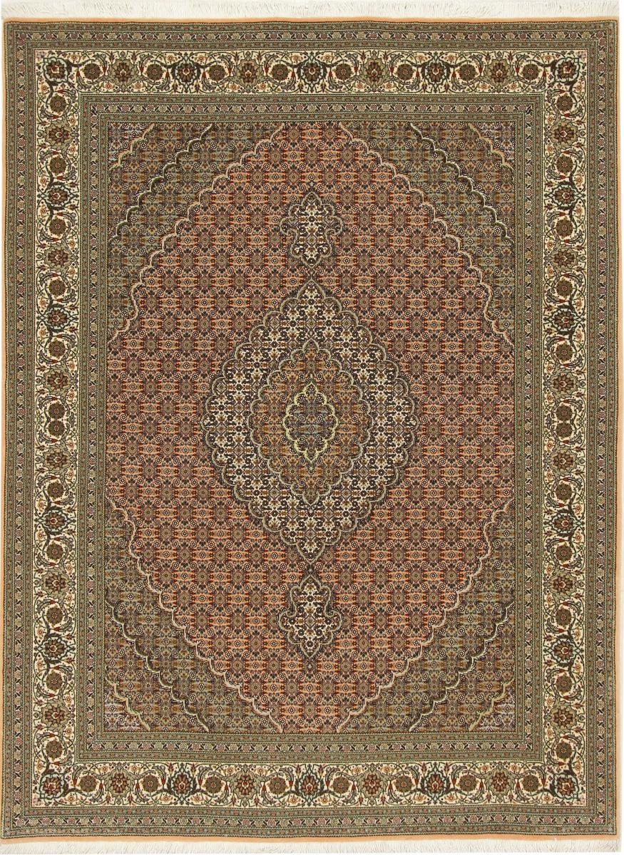 Persian Rug Tabriz Mahi 7'3"x4'9" 7'3"x4'9", Persian Rug Knotted by hand