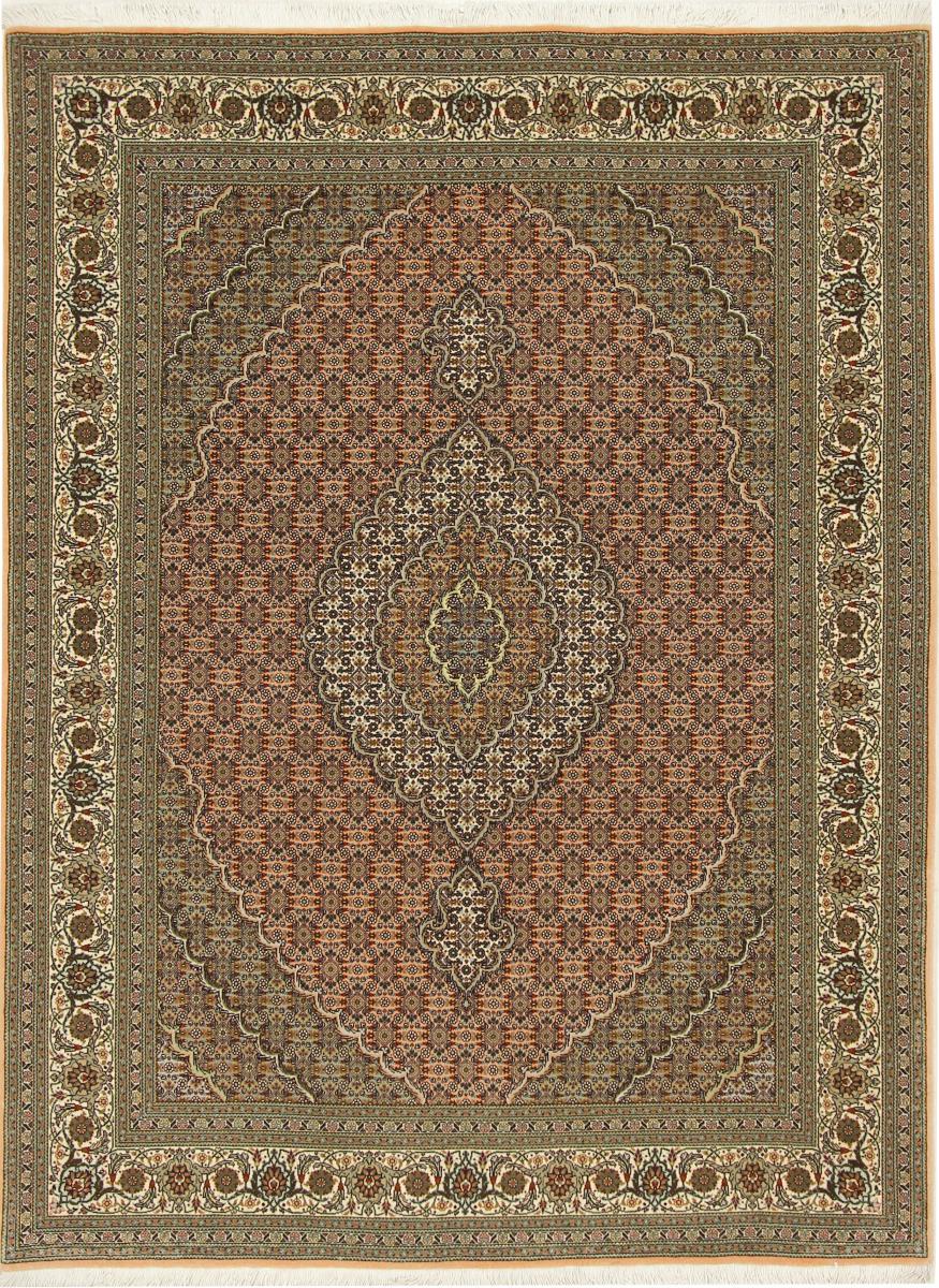 Tapis persan Tabriz Mahi 7'3"x4'9" 7'3"x4'9", Tapis persan Noué à la main