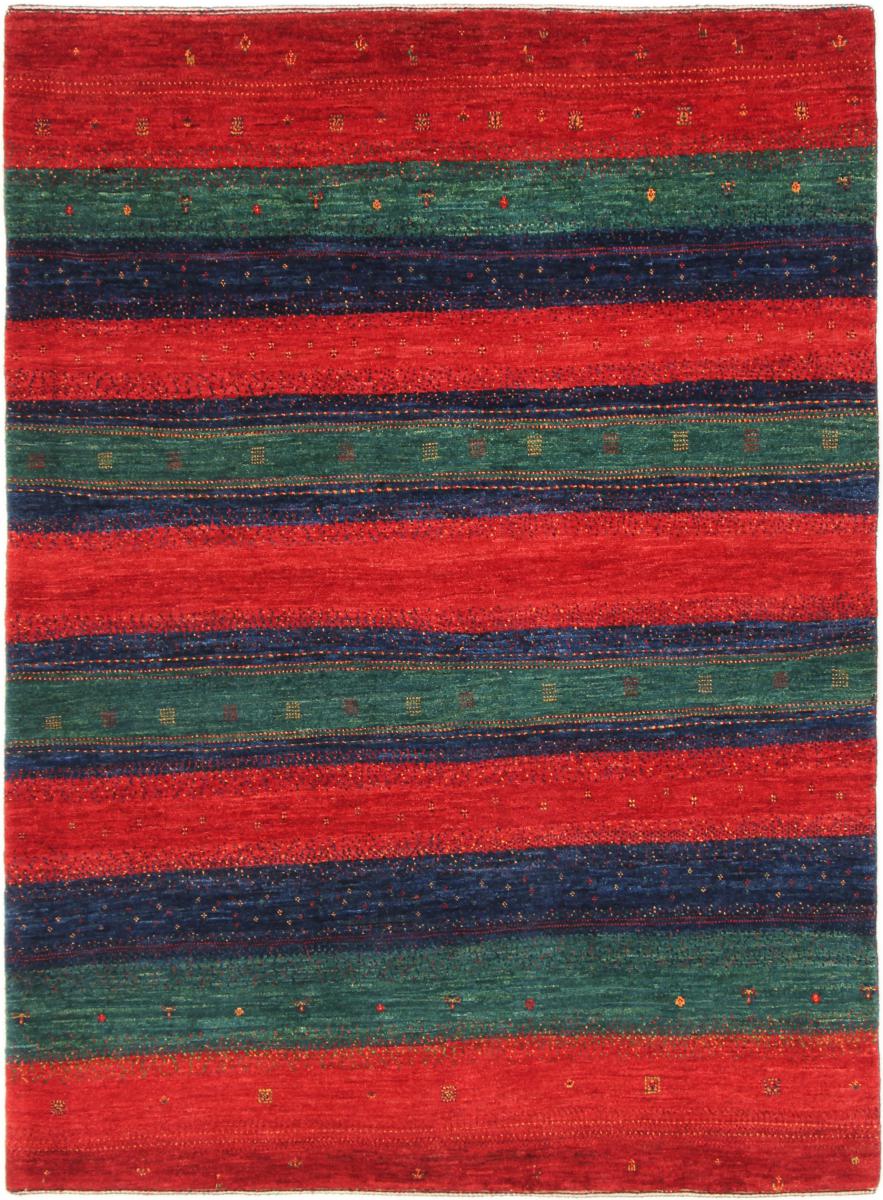 Persian Rug Persian Gabbeh Loribaft Atash 172x129 172x129, Persian Rug Knotted by hand