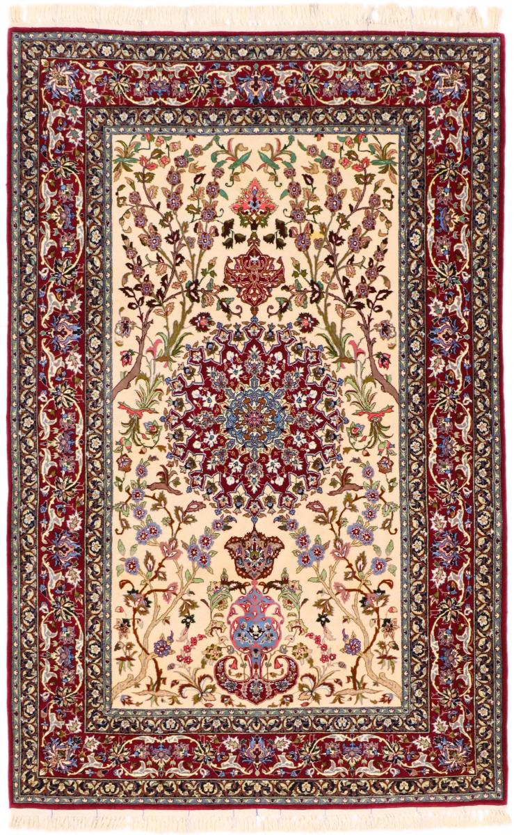 Persisk matta Isfahan Silkesvarp 176x109 176x109, Persisk matta Knuten för hand