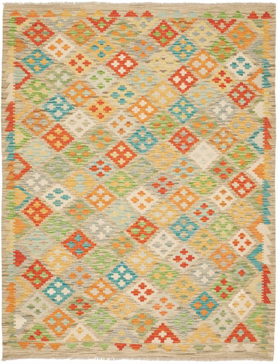 Afghanska mattan Kilim Afghan 198x154 198x154, Persisk matta handvävd 