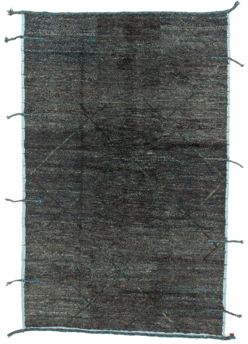 Tapis pakistanais Berber Maroccan Design 246x157 246x157, Tapis persan Noué à la main