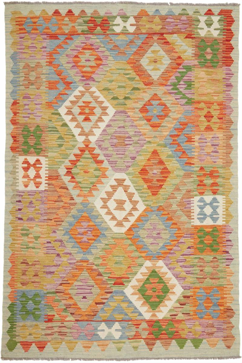 Afghaans tapijt Kilim Afghan 187x121 187x121, Perzisch tapijt Handgeweven