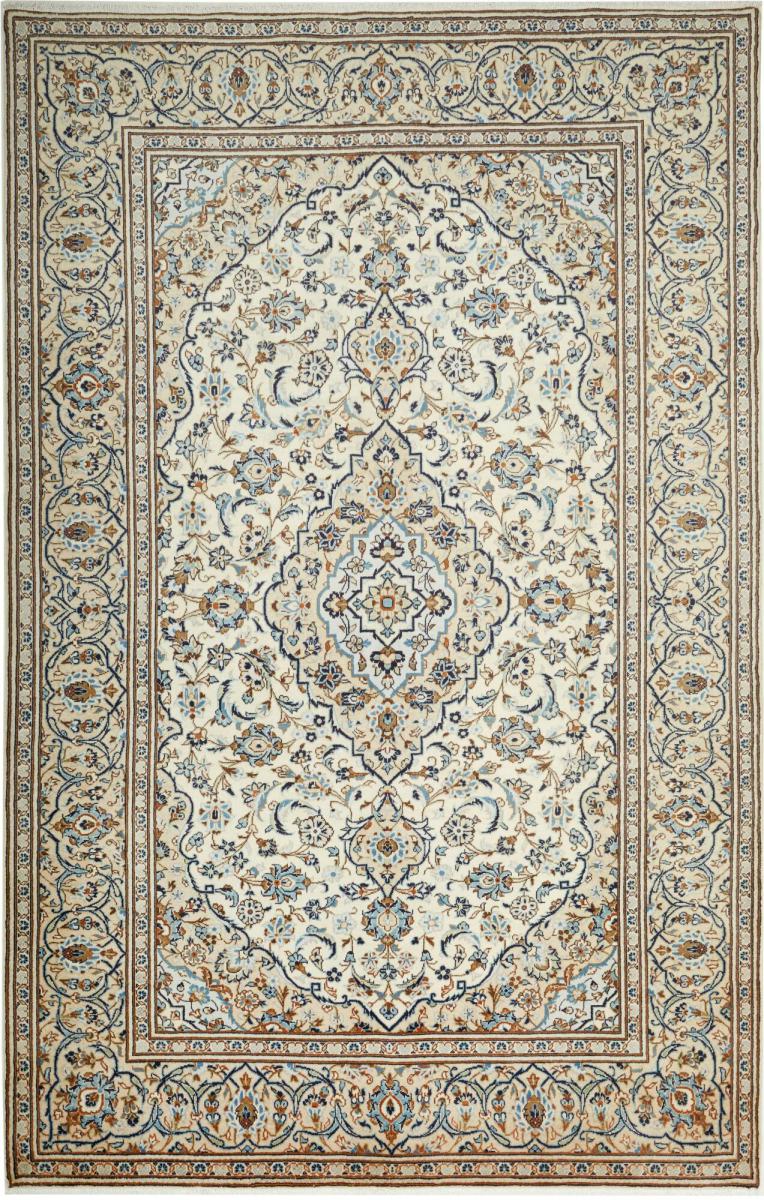 Persian Rug Keshan 10'1"x6'6" 10'1"x6'6", Persian Rug Knotted by hand