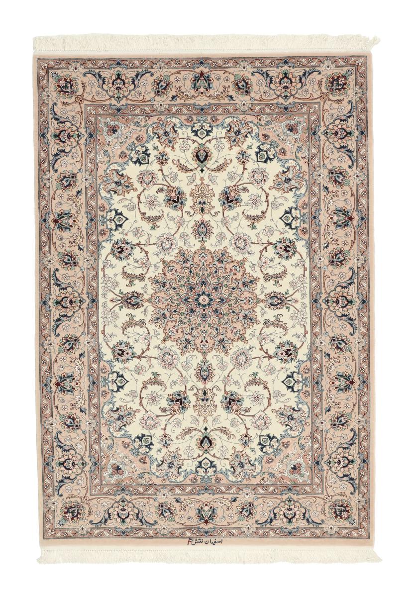 Persian Rug Isfahan Silk Warp 166x114 166x114, Persian Rug Knotted by hand