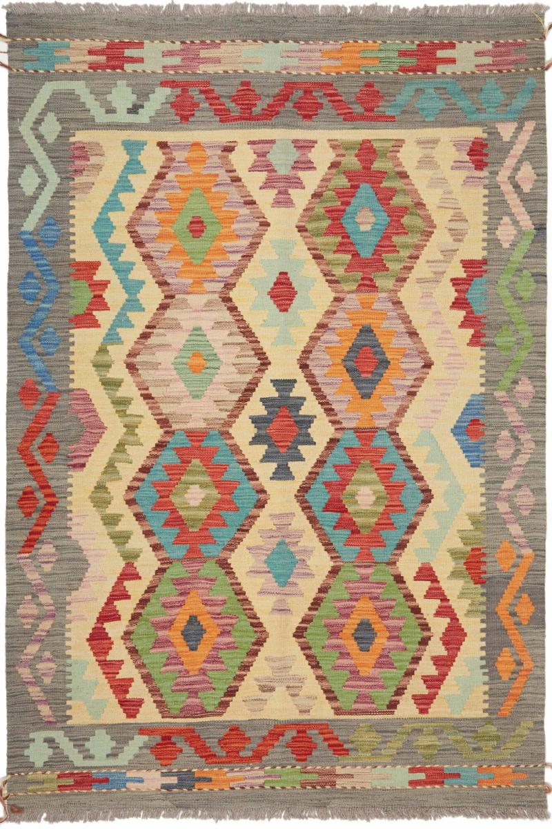 Afghansk tæppe Kelim Afghan 183x126 183x126, Persisk tæppe Håndvævet