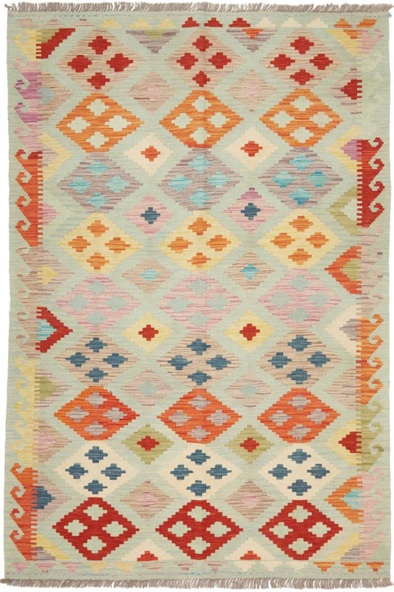 Dywan afgański Kilim Afghan 5'9"x4'0" 5'9"x4'0", Dywan perski Ręcznie tkane