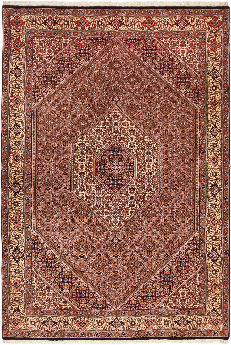 Persian Rug Bidjar Tekab 7'11"x5'3" 7'11"x5'3", Persian Rug Knotted by hand