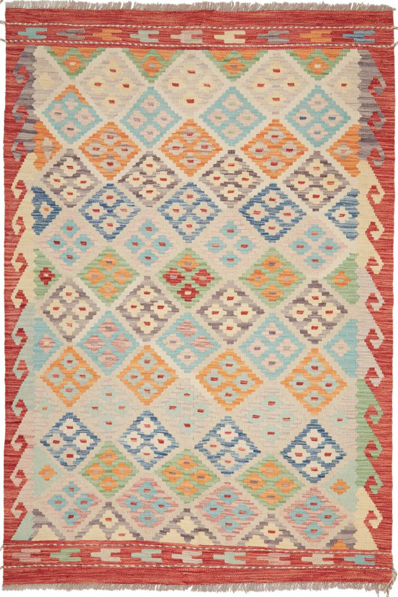 Afghaans tapijt Kilim Afghan 5'11"x4'2" 5'11"x4'2", Perzisch tapijt Handgeweven