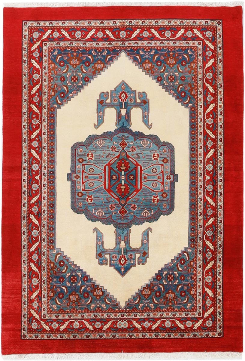 Tapis persan Bidjar 219x151 219x151, Tapis persan Noué à la main