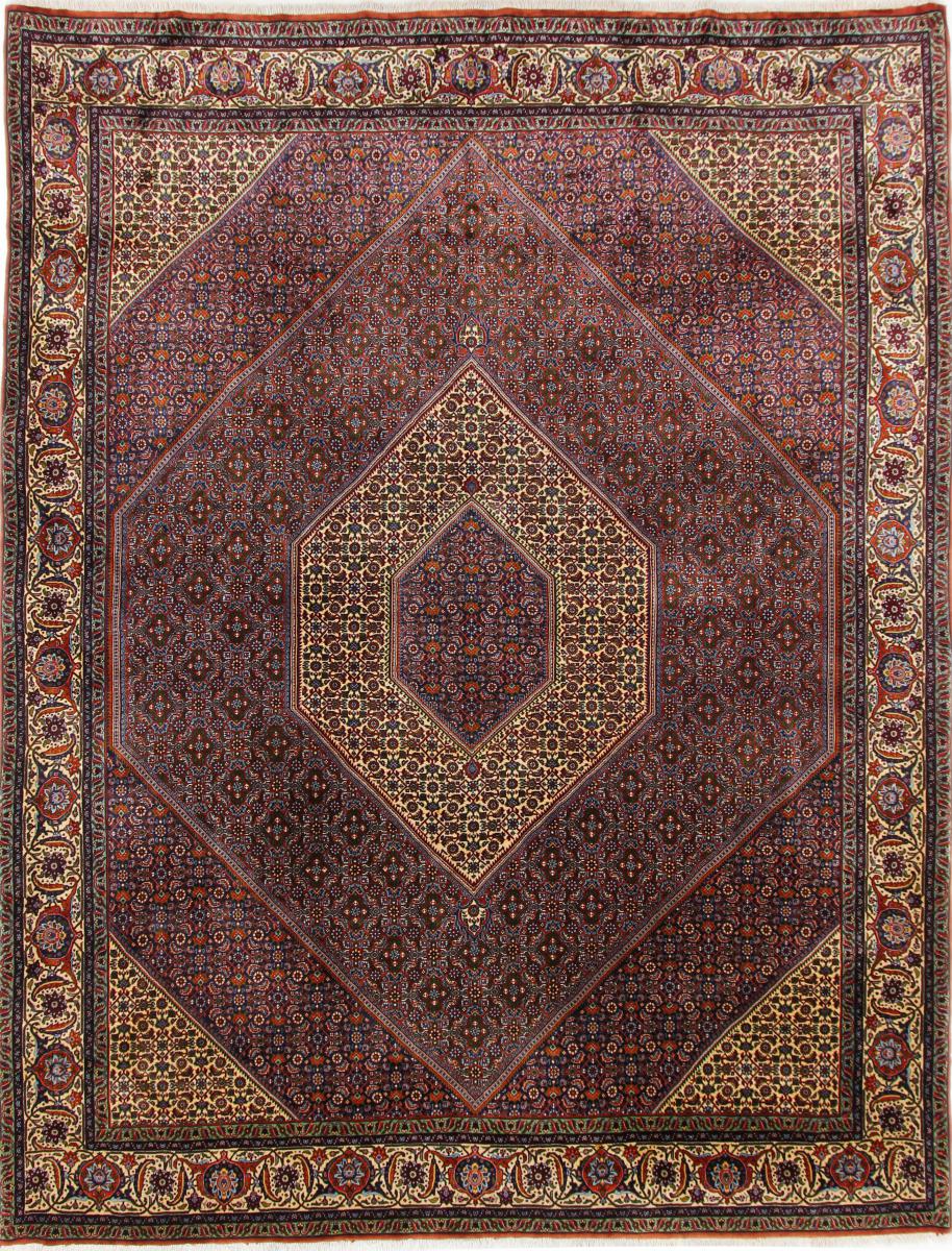 Persian Rug Bidjar 11'3"x8'7" 11'3"x8'7", Persian Rug Knotted by hand