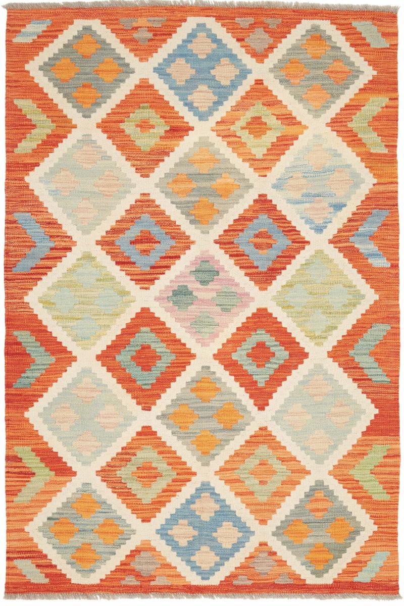 Afghansk teppe Kelim Afghan 151x99 151x99, Persisk teppe Handwoven 