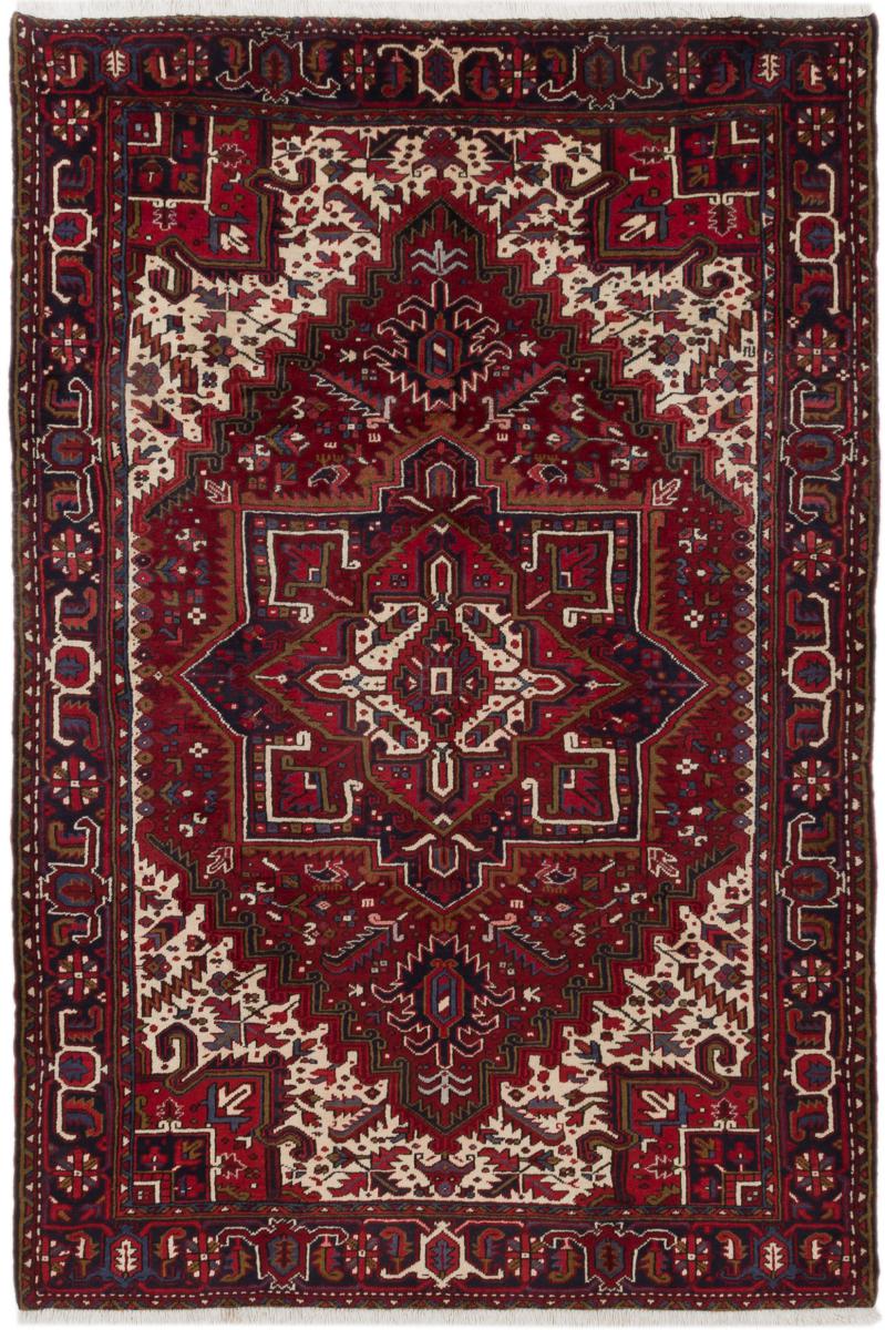 Tapis persan Heriz 312x208 312x208, Tapis persan Noué à la main