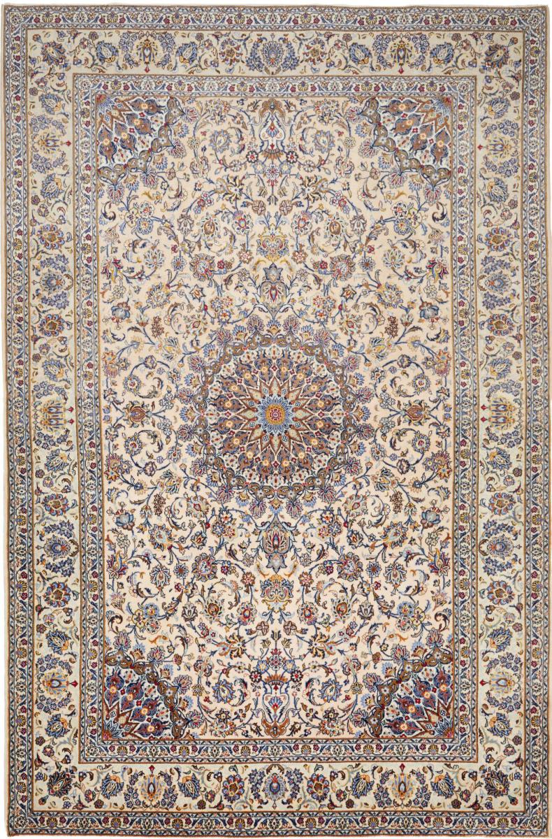 Tapis persan Kashan 319x211 319x211, Tapis persan Noué à la main