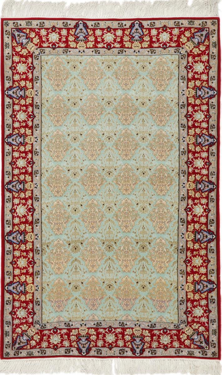 Persian Rug Isfahan Silk Warp 173x111 173x111, Persian Rug Knotted by hand