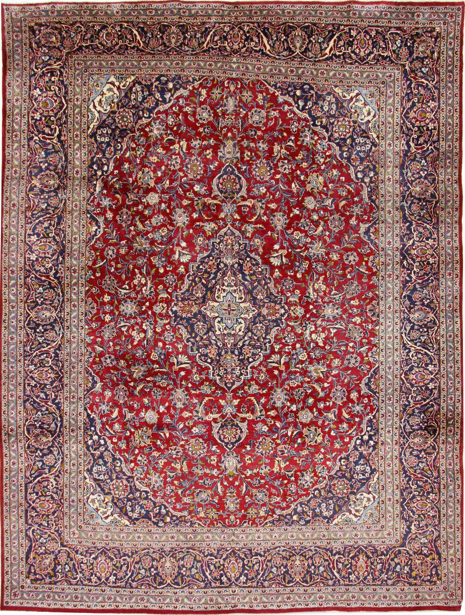 Perzisch tapijt Mashhad 12'9"x9'7" 12'9"x9'7", Perzisch tapijt Handgeknoopte