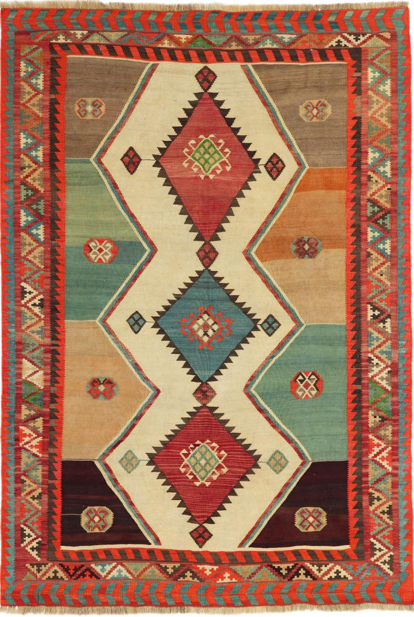 Perzisch tapijt Kilim Fars 259x178 259x178, Perzisch tapijt Handgeweven