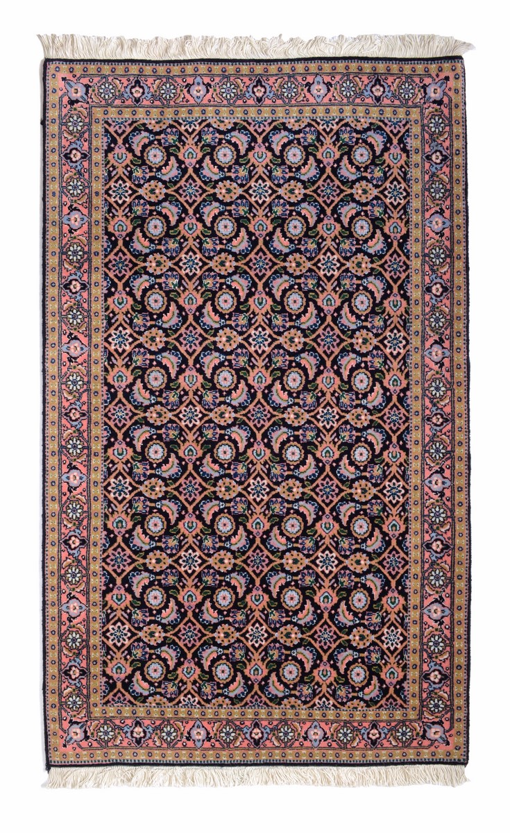 Tapis persan Tabriz 50Raj 128x77 128x77, Tapis persan Noué à la main