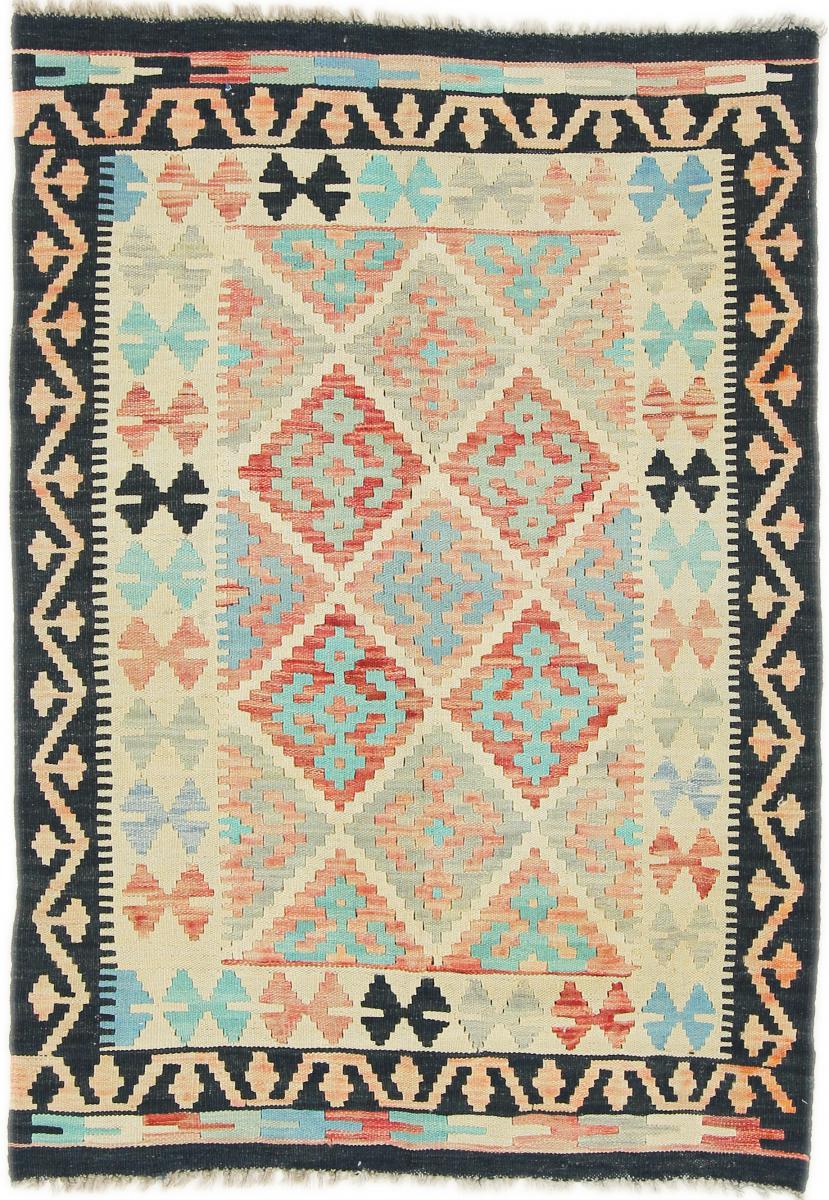 Afghan rug Kilim Afghan Heritage 4'9"x3'4" 4'9"x3'4", Persian Rug Woven by hand