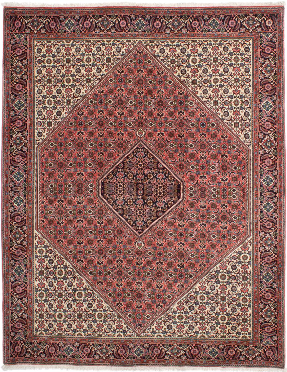 Persian Rug Bidjar Tekab 8'4"x6'6" 8'4"x6'6", Persian Rug Knotted by hand