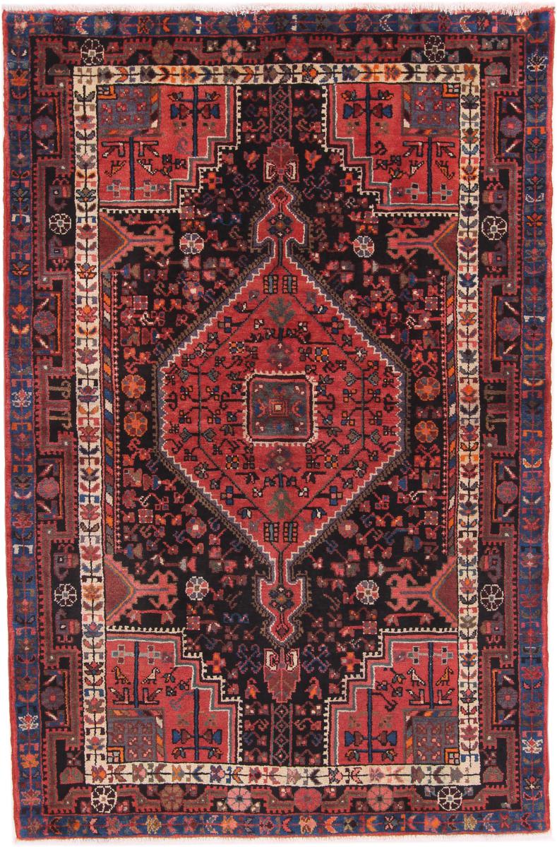 Persian Rug Tuyserkan 201x132 201x132, Persian Rug Knotted by hand