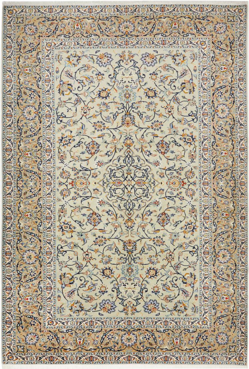 Tapis persan Kashan 321x217 321x217, Tapis persan Noué à la main