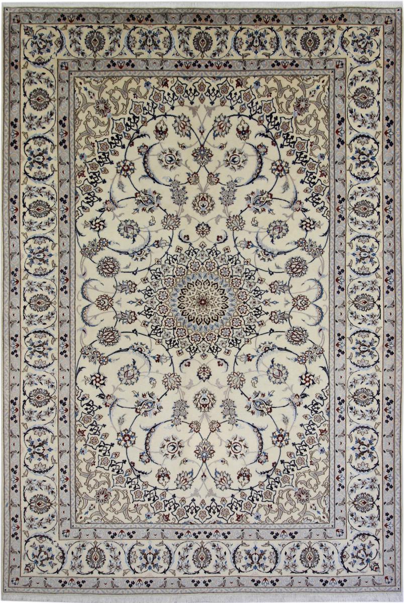 Persian Rug Nain 9La 10'0"x6'10" 10'0"x6'10", Persian Rug Knotted by hand