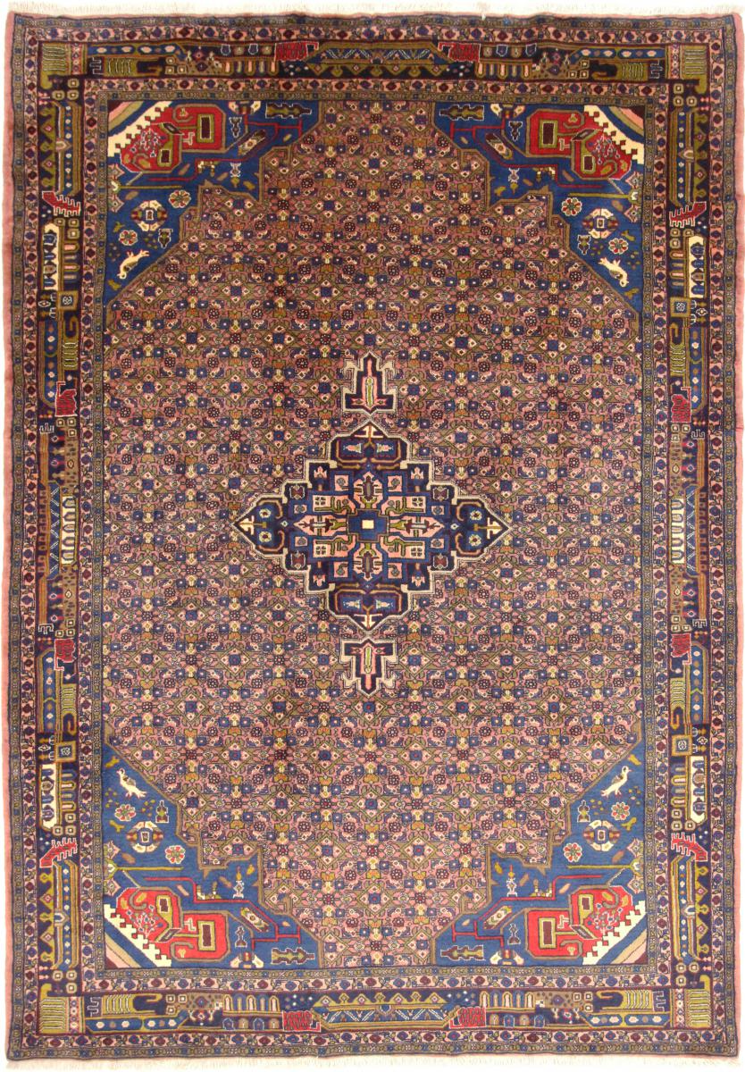 Perzisch tapijt Koliai 9'7"x6'8" 9'7"x6'8", Perzisch tapijt Handgeknoopte