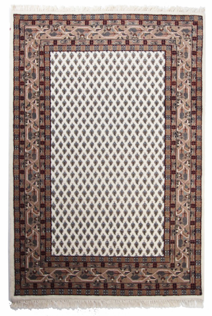 Indischer Teppich Indo Sarough Mir 140x70 140x70, Perserteppich Handgeknüpft