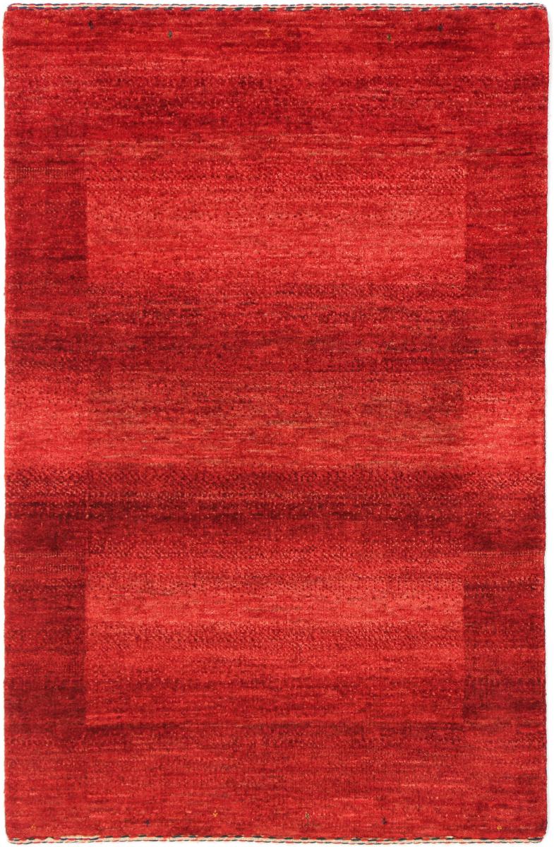 Tapis persan Persan Gabbeh Loribaft Atash 124x81 124x81, Tapis persan Noué à la main