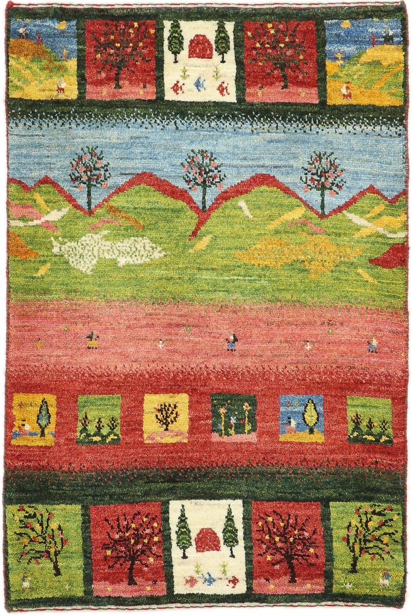  ペルシャ絨毯 ペルシャ ギャッベ ペルシャ ロリbaft Nature 97x65 97x65,  ペルシャ絨毯 手織り