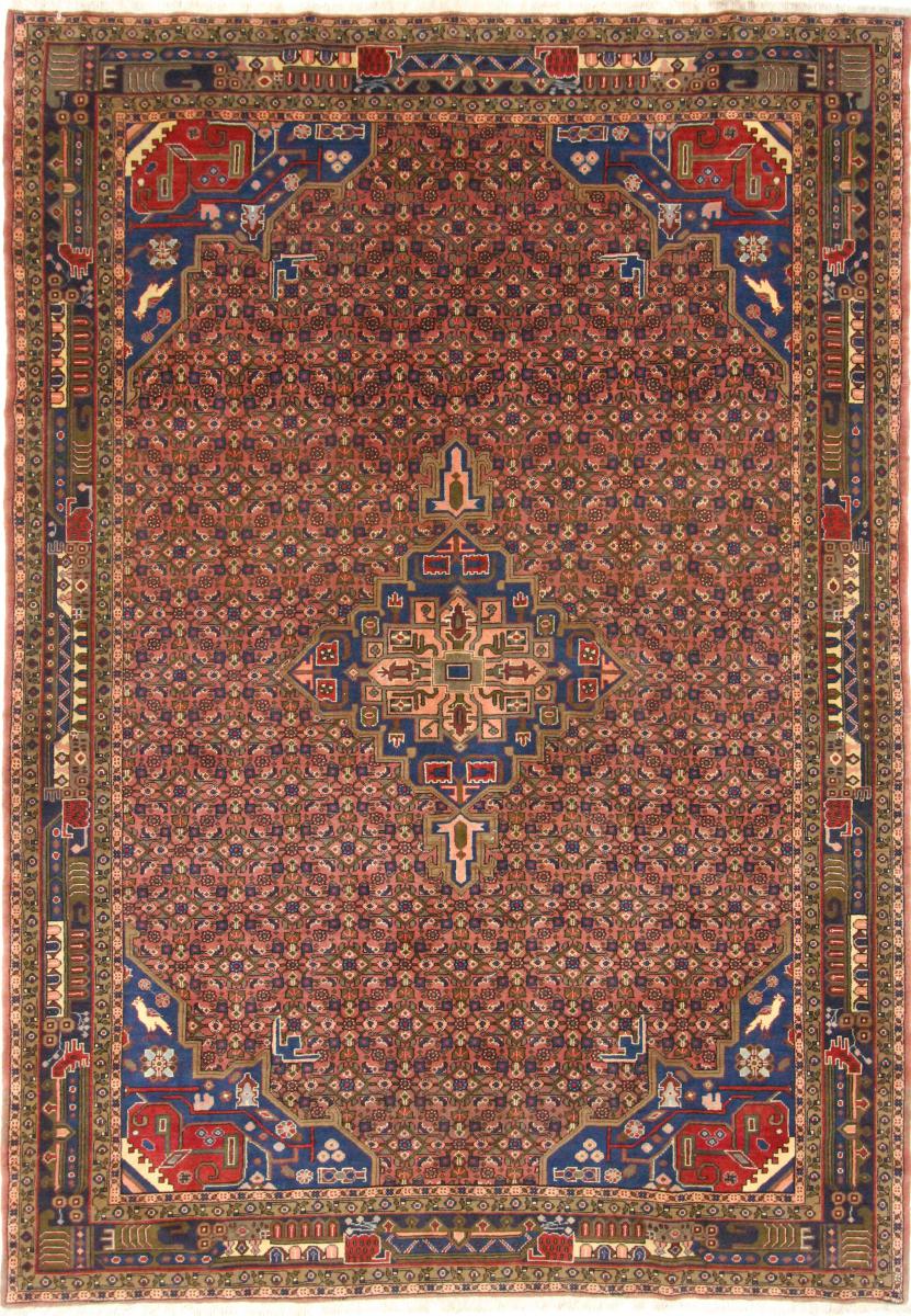 Persian Rug Koliai 9'5"x6'9" 9'5"x6'9", Persian Rug Knotted by hand