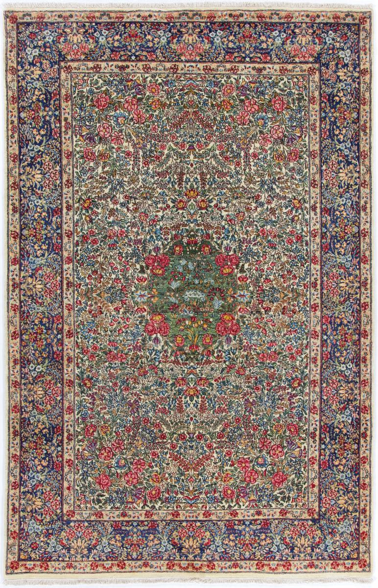 Persialainen matto Kerman Vanha 7'7"x4'9" 7'7"x4'9", Persialainen matto Solmittu käsin