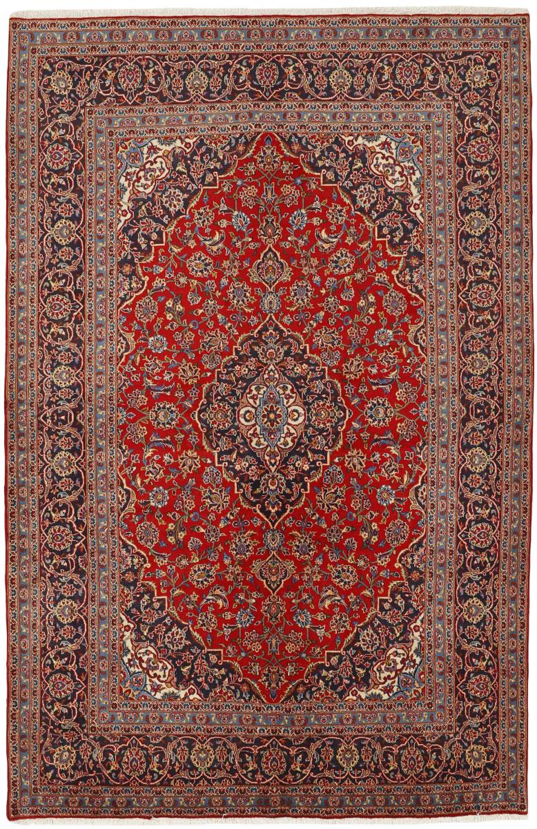 Persian Rug Keshan 296x197 296x197, Persian Rug Knotted by hand