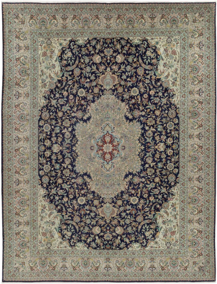 Tapis persan Tabriz 50Raj 388x302 388x302, Tapis persan Noué à la main