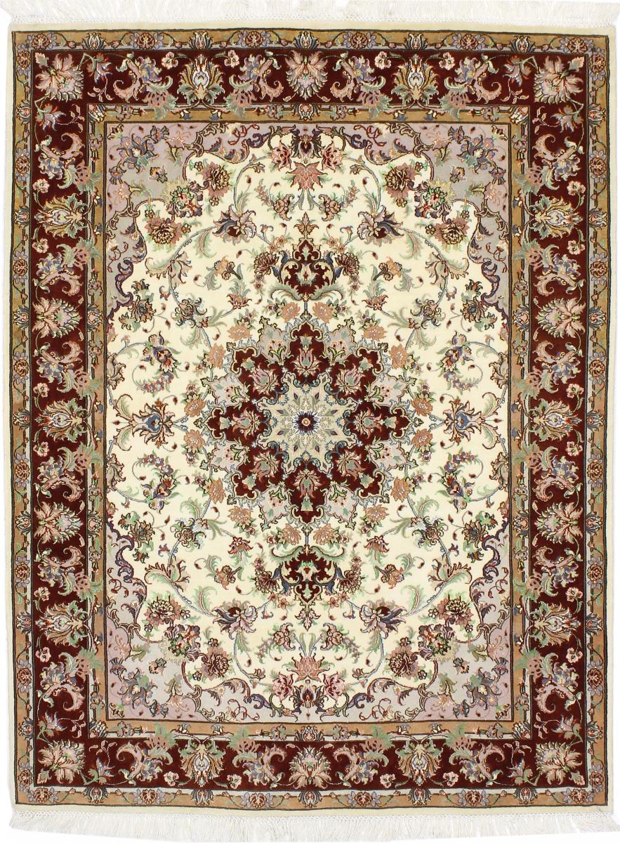 Perzsa szőnyeg Tabriz 50Raj 198x150 198x150, Perzsa szőnyeg Kézzel csomózva