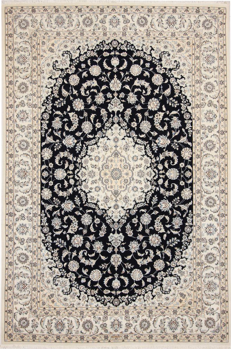 Perzisch tapijt Nain 9La Signed 301x201 301x201, Perzisch tapijt Handgeknoopte