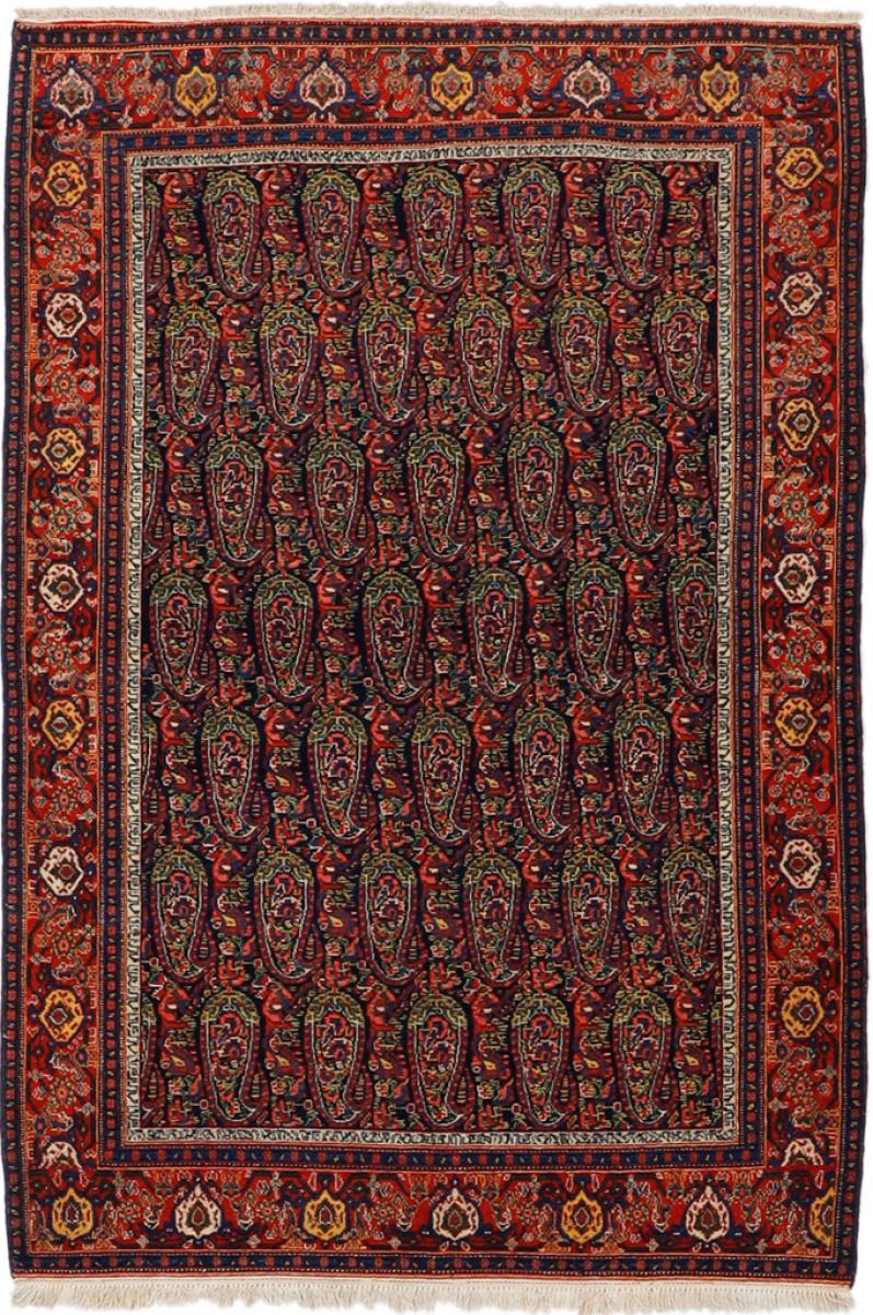 Persisk matta Senneh 193x134 193x134, Persisk matta Knuten för hand