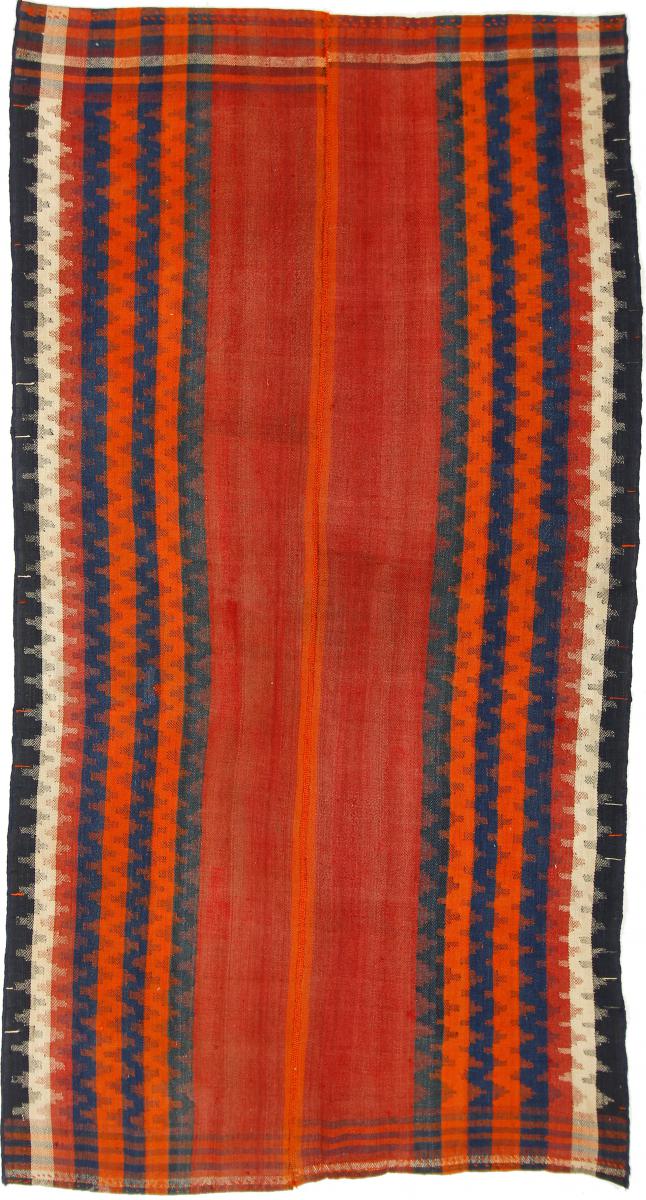 Tappeto persiano Kilim Fars Antico 245x132 245x132, Tappeto persiano Tessuto a mano